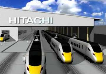 hitachi gets 2.7 bn pound train building contract in britain