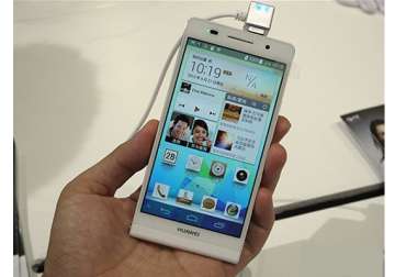 huawei launches super slim ascend p6 in india