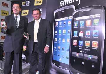 idea launches smartphones to promote 3g service