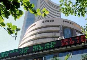 sensex rises 267 points to 1 week high led by it healthcare stocks