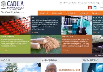usfda warns cadila pharma over drug production processes