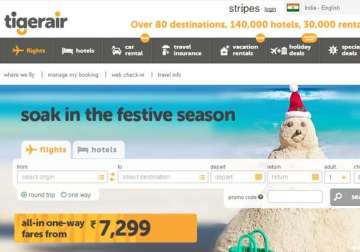 tigerair axis bank to offer one way free ticket from singapore