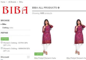 biba launches e commerce portal