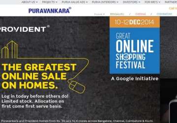 google shopping festival puravankara sells 125 flats in 12 hours