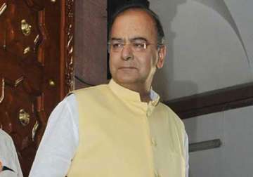 arun jaitley pitches for gst land bill passage to boost investment growth