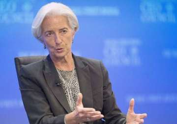 imf chief says india growth bright spot