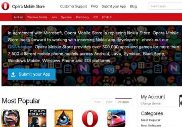 microsoft replacing nokia store with opera mobile store