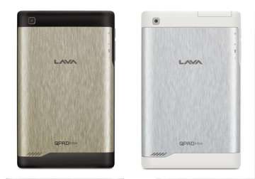 lava launches qpad r704 voice calling tablet at rs 8 499