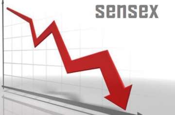 sensex off record high falls 58 points in early trade