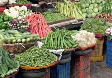 inflation turns negative in january on fuel price drop food prices high