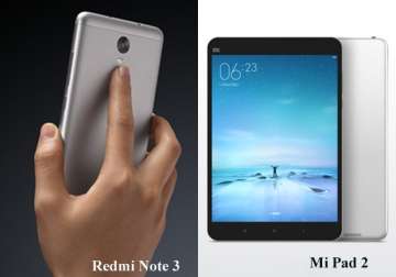 xiaomi unveils redmi note 3 and mi pad 2 have a look at their features