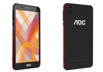 aoc m601 with 6 inch qhd display launched at rs 8 390