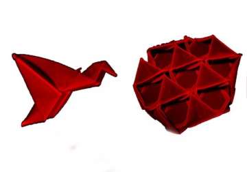 researchers find method to make self folding 3d structures