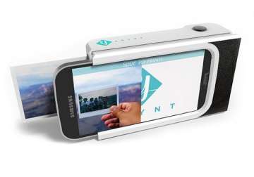 the prynt case turns your smartphone into a polaroid camera