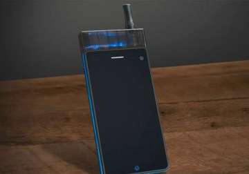bizarre but true world s first smartphone that lets you smoke