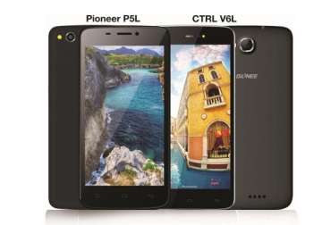 gionee lauches pioneer p5l ctrl v6l lte smartphones in india
