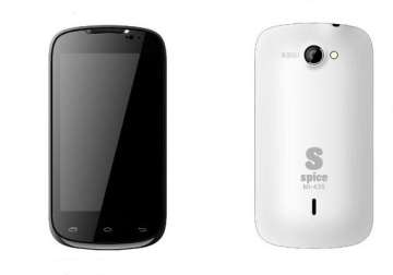 spice mi 430 with 3g support launched at rs 4 399