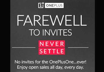 oneplus one smartphone now available without invite