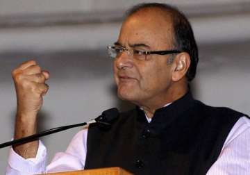 india on track to outpace china s growth rate arun jaitley