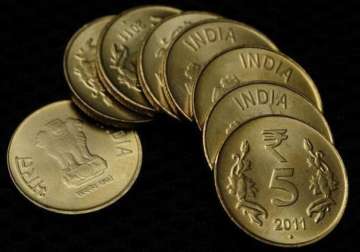 rupee gains more up 6 paise against dollar