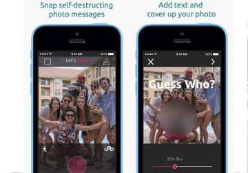 new photo sharing app protects your snaps from screenshots