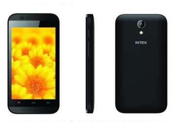 intex launches aqua 4x android phone for rs 2 999