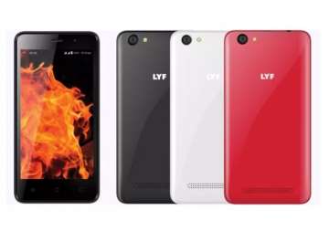 lyf flame 1 launches with 4g support snapdragon 210 soc at rs 6 490
