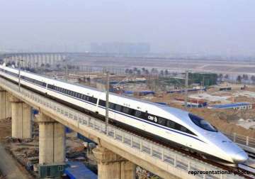 laying of 1 km high speed train track to cost over rs 100 cr