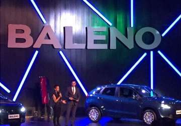 maruti banks on baleno to top premium hatchback segment