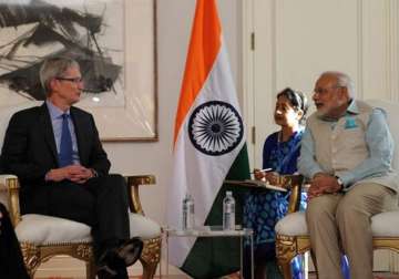 steve jobs went to india for inspiration apple ceo tim cook tells pm