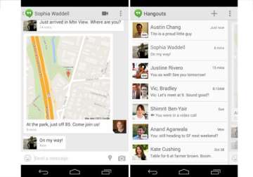 google hangouts app to now have free voice calling service