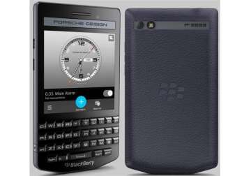 blackberry launches porsche design p 9983 graphite at rs 99 990