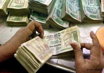 rupee down at 13 paise against dollar in early trade
