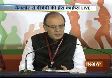 jaitley leaves for us tomorrow to attend imf world bank meet