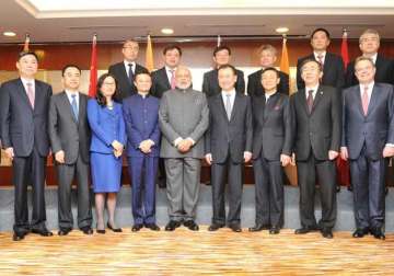 list of all 22 chinese ceos who were present at the india china business forum