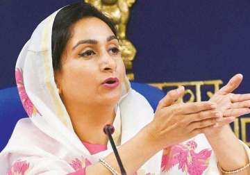 42 mega food parks worth rs 2000 crore to be set up in country harsimrat kaur
