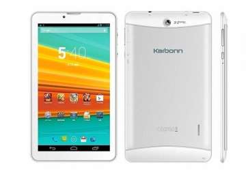 karbonn st72 voice calling android tablet launched at rs 6 248