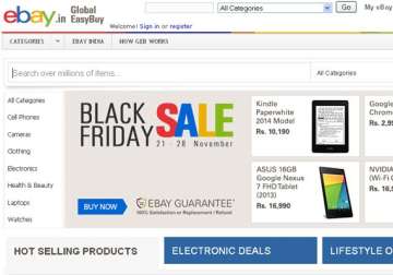 ebay ties up with shopyourworld for black friday sale in india