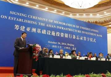 fifty nations including india sign agreement on china led aiib
