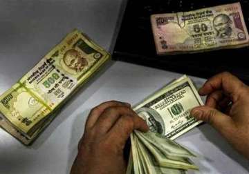 rupee gains 8 paise against dollar on foreign capital inflows
