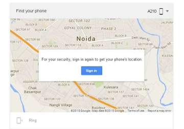 lost your smartphone now just google to find it