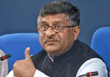 government s final view on net neutrality still awaited ravi shankar prasad