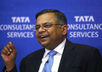 wef 2015 going digital no more an option but a necessity now says tcs chief n chandrasekaran