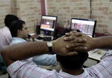 sensex nifty drop to over one month lows ahead of fed policy meet