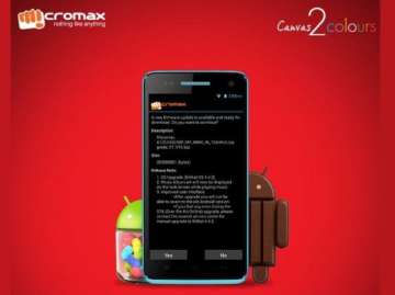 micromax canvas 2 colours gets android 4.4.2 kitkat update