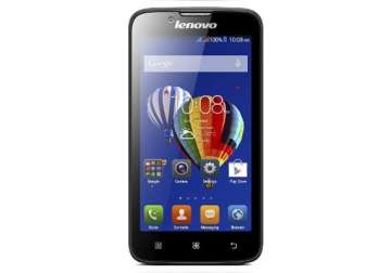 lenovo a328 with android 4.4 kitkat launched at rs 7 299