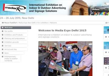 media expo delhi 2015 to take place from july 24 26 at pragati maidan