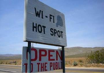 wi fi hot spots in cities tourist centres may come up soon