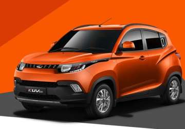 mahindra enters petrol segment with kuv100 launch on jan 15