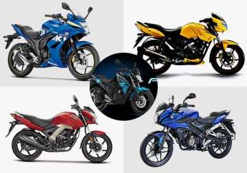 top five 150 cc motorcycles in india